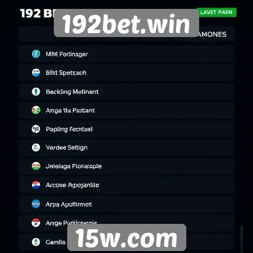 Métodos de pagamento disponíveis na plataforma 192bet.win